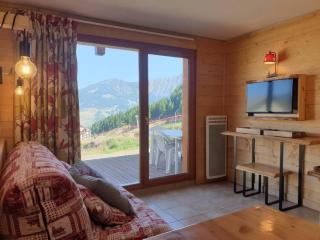 Chalet en duplex aux Orres 1800, 6 pers., balcon, piscine, sauna, hammam - FR-1-322-121 - Les Orres - 0