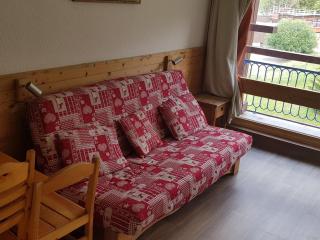 Studio confortable, proche des pistes, balcon, animaux admis, WiFi - FR-1-411-215 - Arc 1800 - 9