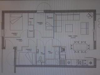 Appartement rénové 4 pièces, 8 pers, près des pistes, Vallandry, parking, balcon sud - FR-1-411-154 - Landry - 5