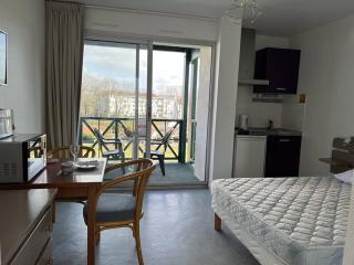 Studio Lilas à Cambo-Les-Bains : Terrasse, parking, proche thermes, Internet, animaux acceptés - FR-1-495-96 - Cambo-les-Bains - 9