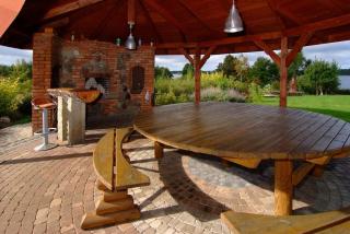 Mazury całoroczny dom nad jeziorem do wynajęcia z własną linią brzegową - Pasym - 2