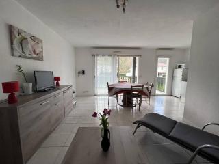 Joli T2 bis lumineux, calme avec terrasse, 1 chambre, accès internet à Cambo-les-Bains - FR-1-495-56 - Cambo-les-Bains - 9