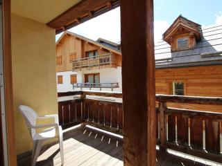 Bel appartement lumineux 54m², 3 pièces, 6 pers., coeur de Montgenèvre, animaux acceptés, balcon. - FR-1-330D-12 - Monginevro - 3