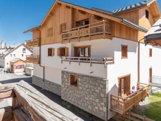 Bel appartement lumineux 54m², 3 pièces, 6 pers., coeur de Montgenèvre, animaux acceptés, balcon. - FR-1-330D-12 - Monginevro - 2