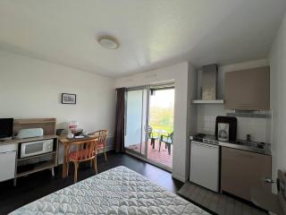 Studio cosy avec terrasse, parking, Internet - 2 pers., proche thermes et centre - Animaux admis - FR-1-495-100 - Cambo-les-Bains - 7
