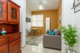 Conforto e relax, caminhando para a Praia de Copacabana, Quarto e Sala, completo, com wi fi, cozinha, ar condicionado - 7