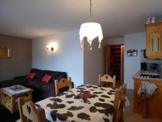 Charmant T2 + coin montagne, idéal familles, proche pistes et commerces - Garage, balcon, 6 pers. - FR-1-458-142 - Le Grand-Bornand - 6