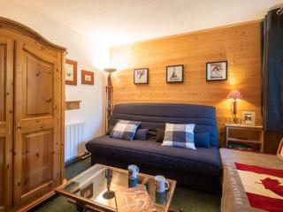 Studio divisible cosy, 31m², 4 pers, terrasse face aux pistes, ski à portée, idéal familles - FR-1-291-870 - 3