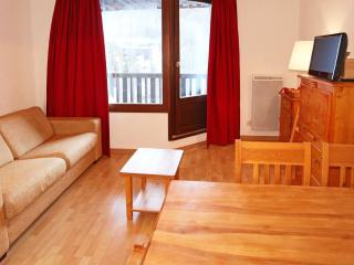 Studio skis aux pieds avec balcon, centre station - FR-1-322-466 - Les Orres - 0