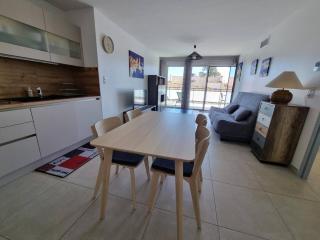Appartement neuf climatisé, loggia spacieuse, à 200m de la mer avec parking privé - FR-1-388-206 - Argelès-sur-Mer - 6