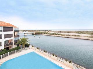 Studio Cabine avec Piscine, Terrasse, Parking et Proche Plage à Saint-Cyprien - FR-1-225D-127 - Saint-Cyprien - 9