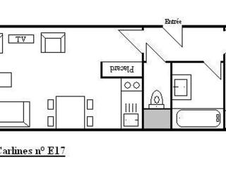 Charmant 2 pièces pour 4 à Méribel, à proximité des pistes, commerces et navette - FR-1-180-368 - Les Allues - 5