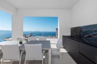Villa Aristea with sea view, jacuzzi and infinity pool - Vicani - 8