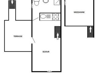 Appartement avec mezzanine, 4 pers, plage à 250m, parking privé, commerces à proximité - FR-1-81-43 - Port Leucate - 6