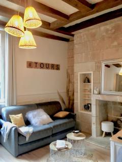 Vieux Tours, Charmant T2 40m2, 4 pers, lumineux - Tours - 0