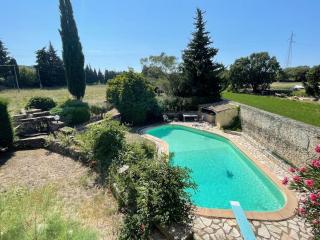 Ancien moulin restaurer avec piscine - Roquemaure - 3