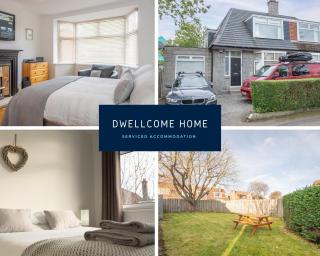Dwellcome Home Ltd 5 Double Bedroom 2 and a half Bathroom Aberdeen House, Free Drive Parking, Garden, Fast WIFI, lovely quiet street, Ideal for long term contractor, corporate etc stays - see our site for assurance - 2