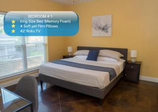 Serene 3BR Apartment 4TVs Free Wi-Fi & Parking -E- - Moss Point - 7