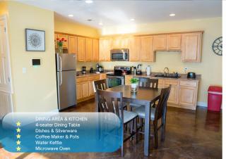 Serene 3BR Apartment 4TVs Free Wi-Fi & Parking -E- - Moss Point - 8