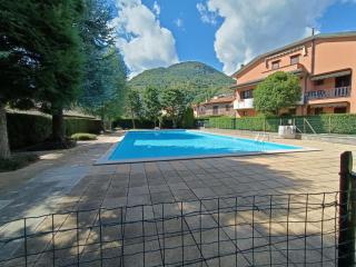 House in a beautiful residence with garden, swimming pool and parking spot - Larihome A07 - Domaso - 4