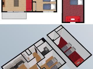 Charmant appartement 2 pièces avec mezzanine, balcon et wifi à Val-d'Isère – Animaux acceptés - FR-1-694-200 - Val dʼIsère - 9