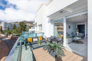 Lujoso apartamento de 2 habitaciones con vistas - Benalmádena - 7