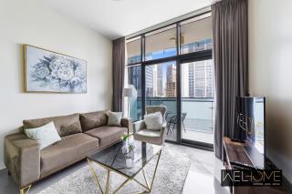 WelHome - Chic Apartment in Liveliest Area in Business Bay - Dubái - 9