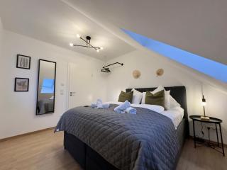 Moderne Wohnung mit Küche & Parkplatz Ausblick auf den bayerischen Wald - - 5