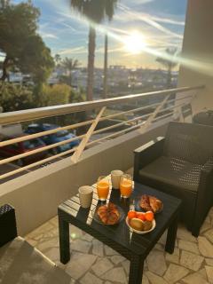 Seafront - beautiful flat with aircon and comfortable loggia - Vallauris - 6