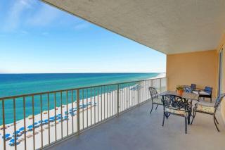 Treasure Island 707 - Gulf front, sunset views, heated resort pool & hot tub! - Panama City Beach - 0