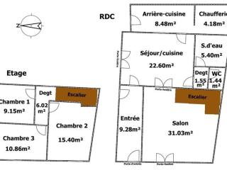 Maison Authentique avec Cour Privée, Wifi et Proximité Activités – Thiré, Vendée - FR-1-426-396 - 9
