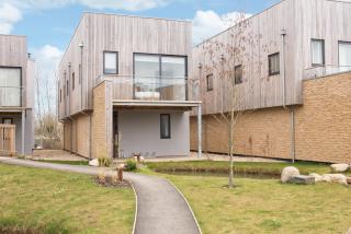 Roof terrace lakeside with access into Spa on a nature reserve Water Garden 9 WG9 - 9