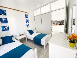 Cozy Apartment in Skala Fourkas,2 BR, 100m/Beach - Skála Foúrkas - 7