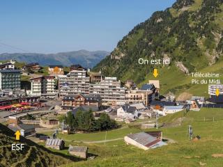 Appartement familial T2 La Mongie, 6personnes,calme et agréable - Bagnères-de-Bigorre - 2