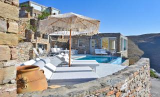 Luxurious Villa Lune with a swimming pool and a fantastic sea and sunset view - Ioulis - 3