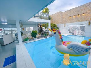 White Penthouse-Rooftop Pool Private -Central City - Ho Chi Minh - 8