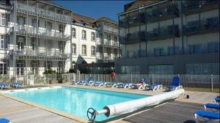 Une fenêtre sur l océan, Studio duplex dans résidence de standing avec piscine et vue sur mer - Le Croisic - 5