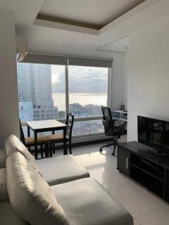 1 BR with balcony, fully furnished overlooking Manila Bay at Birch Tower, Malate, Manila - Manila - 0