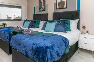 Stunning Glasgow Apartment Sleeps 10 - Parking - Balcony - Glasgow - 8