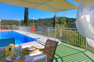 Cochelli Upper Pool Walk to beach AC WiFi - Ágios Stéfanos - 4