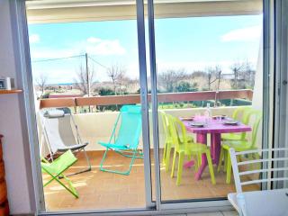 Studio cabine cosy avec terrasse, accès direct plage et parking privé, 2-4 pers, animaux ok - FR-1-387-139 - Marseillan - 0