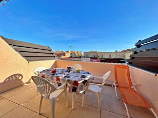 Appartement au centre de Marseillan avec terrasse et parking, proche commodités - FR-1-387-178 - Marseillan - 0