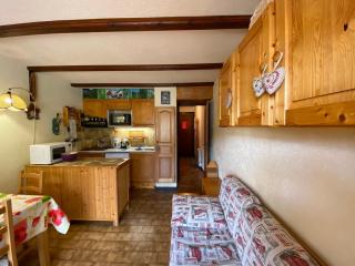 Studio équipé à Châtel, proche télésièges, parking inclus, Sud/Ouest - FR-1-693-57 - Châtel - 7