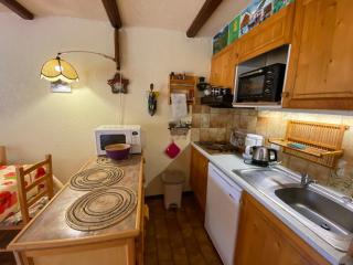 Studio équipé à Châtel, proche télésièges, parking inclus, Sud/Ouest - FR-1-693-57 - Châtel - 5