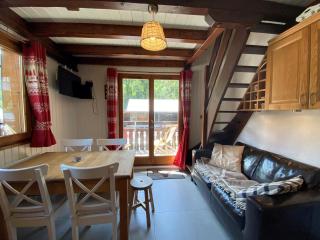 Charmant appartement près des pistes, avec mezzanine et balcon, parking et WIFI à Châtel - FR-1-693-70 - Châtel - 9