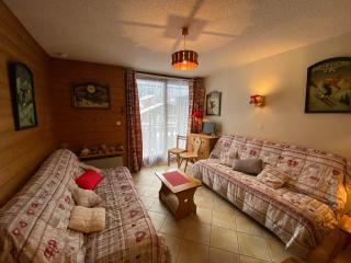 Studio cosy avec Multi Pass, à 100m des remontées Linga, garage et WiFi inclus, idéal ski et été - FR-1-693-82 - Châtel - 3