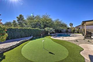 Airy Scottsdale Home Pool, Putting Green and Grill! - 7