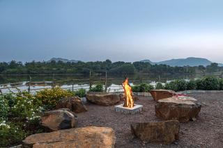 SaffronStays Lake House Marigold - 4 individual cottages with plunge pools near Sula Vineyard, Nashik - 7