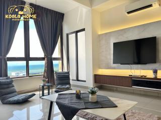 NEW!! B3413 BALI I Seaview I Netflix! I 2-4pax I 5minJonker - Malacca - 6