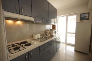 Apartment in Brela with sea view, terrace, air conditioning, WiFi 75-8 - Brela (Brella) - 1